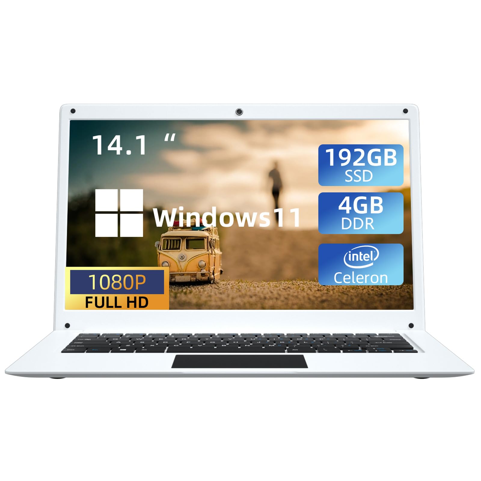 Amazon.com: Exilapsire 14.1 inch Laptop Computer,Celeron Quad-Core